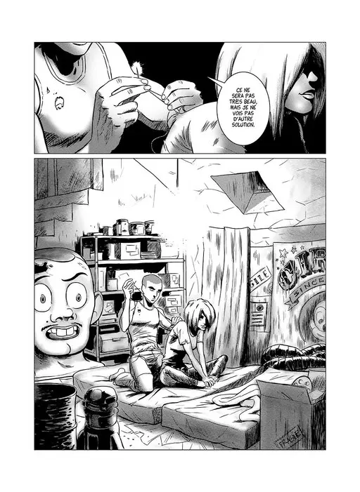 Bande-dessinée - manga - Lolita HR tome 3 -Ghetto - récit futuriste dystopique