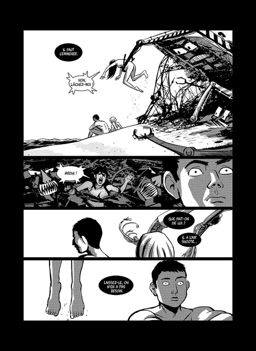 Bande-dessinée - manga - Lolita HR tome 3 -Ghetto - récit futuriste dystopique