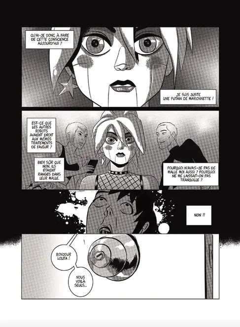 eidola éditions lolita hr tome 4 renaissance delphine rieu javier rodriguez bd manga futuriste dystopie