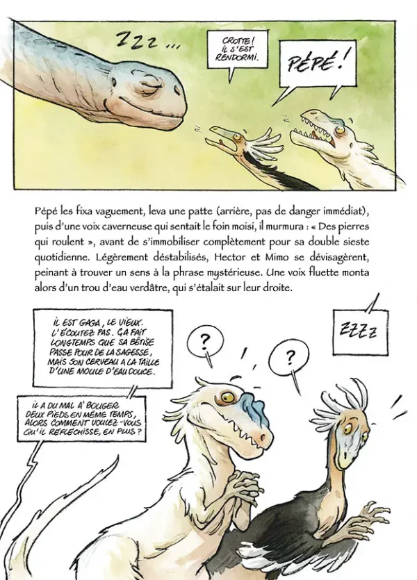 mimo 1 mazan isabelle dethan ronan allain jean-françois tournepiche dinosaures bd livre jeunesse illustré eidola éditions