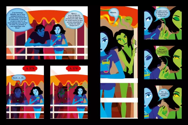 mélodie bloo français numérique eidola éditions rosane chawi livre illustré bd romance webtoon