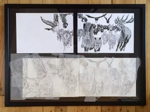 eidola éditions poylphonte cécile vallade julie nakache exposition conte mythologie ours légende