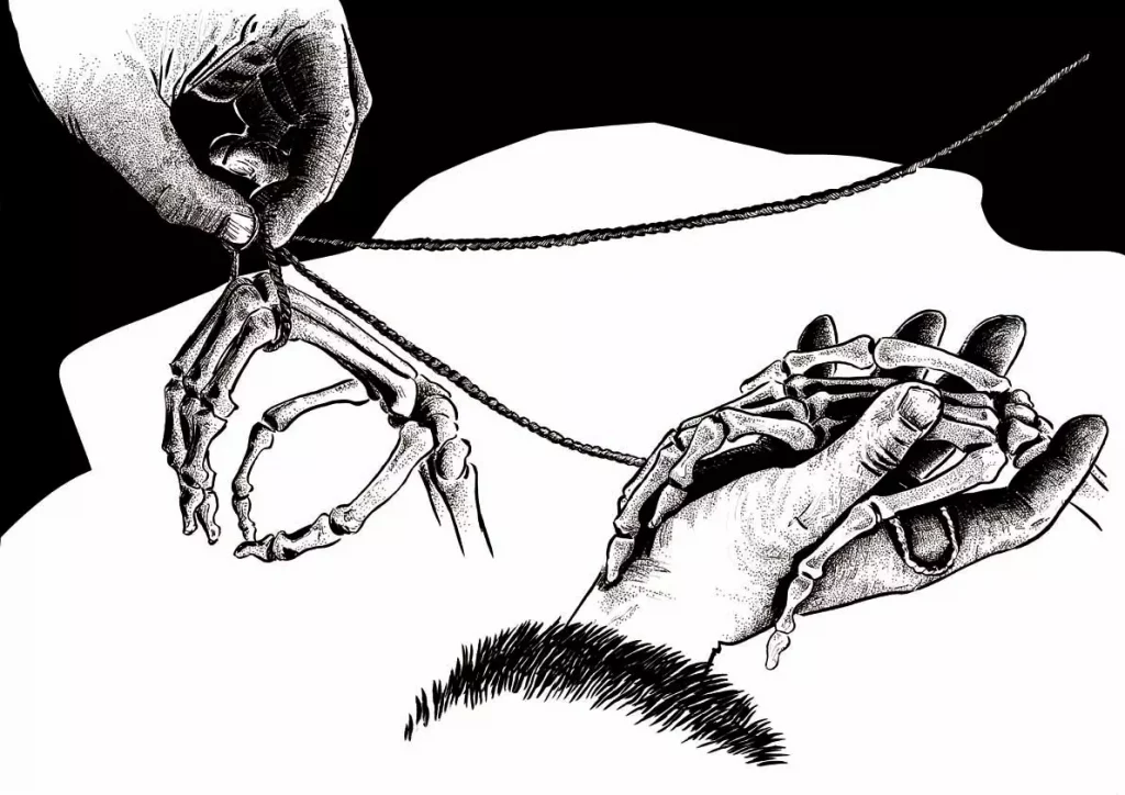 Bande-dessinée - La femme squelette - légende inuit - chants inuits