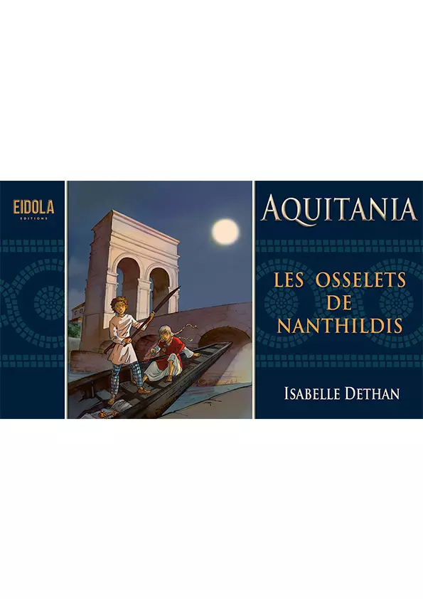 eidola éditions couverture aquitania isabelle dethan bd jeunesse numérique webtoon histoire étude archéologie fouilles