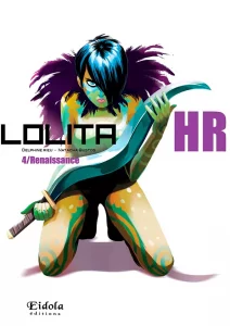 eidola éditions couverture lolita hr tome 4 renaissance delphine rieu javier rodriguez bd manga futuriste dystopie