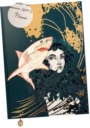 eidola éditions hawaï au goût de sel livre musical julie nakache zoé crevette troy von balthazar luxe couverture requin hawaï conte légende