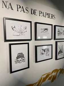 Exposition - Le soleil n'a pas de papiers - livre illustré - nouvelles sur l'immigration
