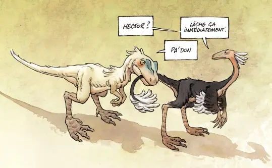 mimo mazan dinosaures bd livre jeunesse illustré eidola éditions archéologie fossiles paléontologie blog article