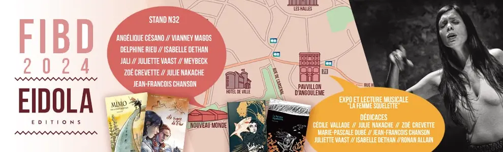 programme festival bande dessinée eidola éditions dédicaces 2024