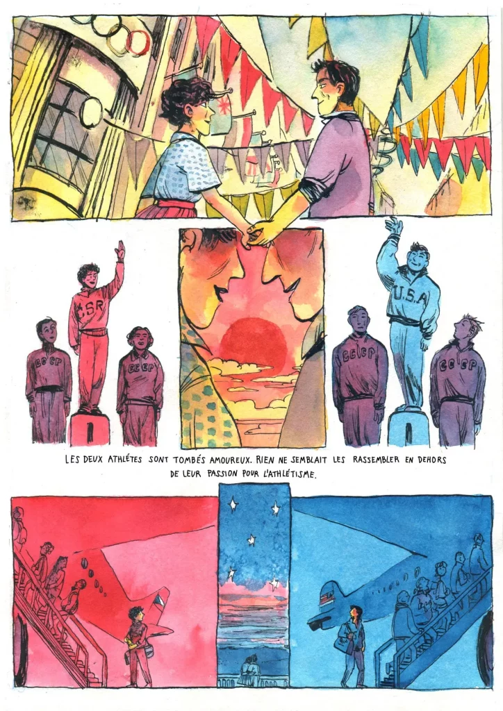 Bande-dessinée - Iconiques - Jeux Olympiques - histoires emblématiques - politique et sociale