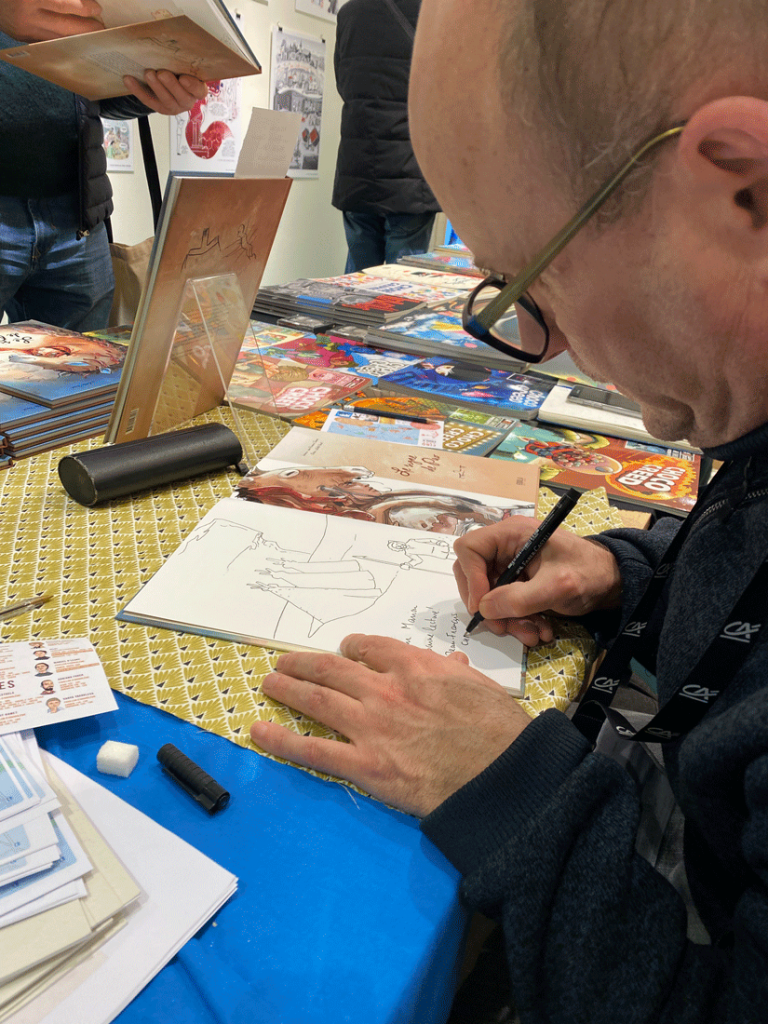 Dédicaces - Bande dessinée - Le signe de Pao - Jean-François Chanson