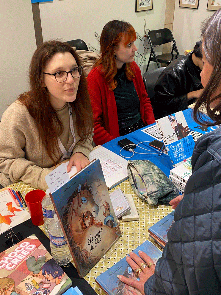 Dédicaces - Bande dessinée - Le signe de Pao - Juliette Vaast