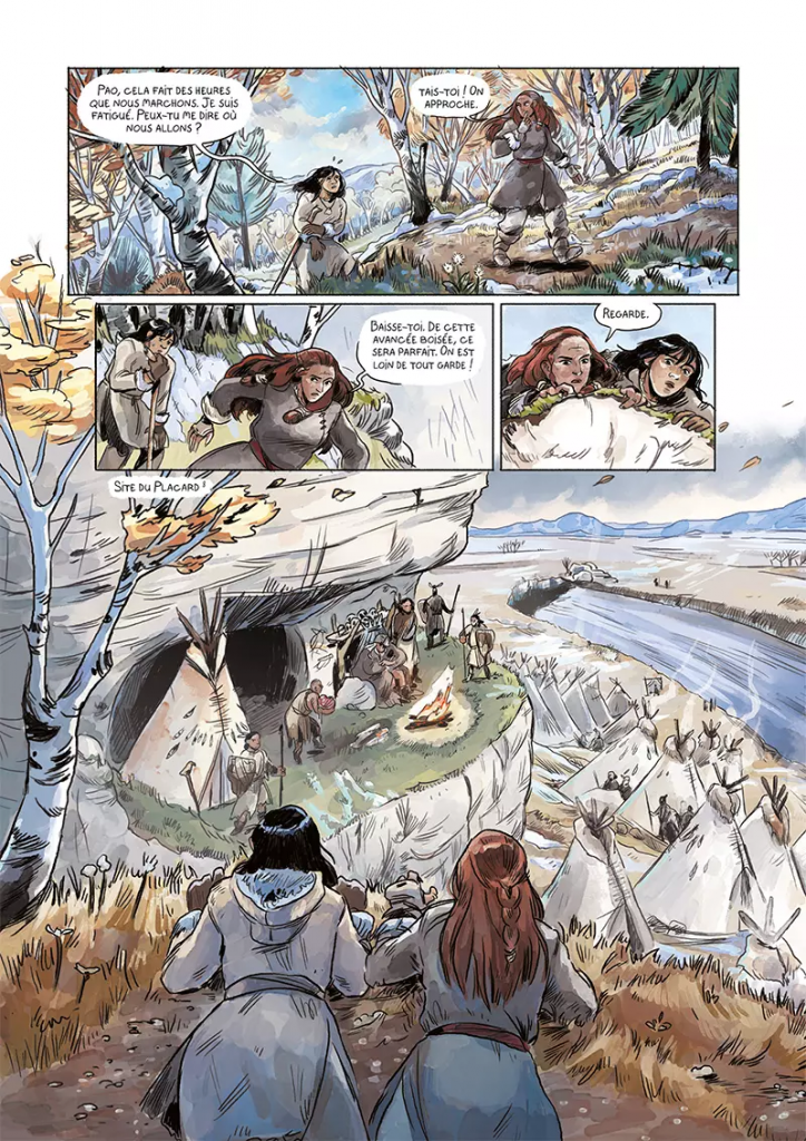 Bande dessinée - Le signe de Pao - art pariétal - transmission savoirs paléolithique