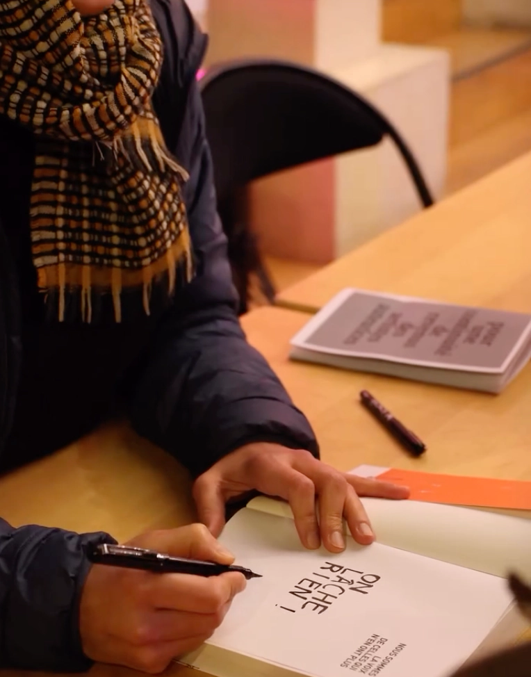 Dédicace - Grand OFF 2026 - Nous sommes la voix de celles qui n'en ont plus