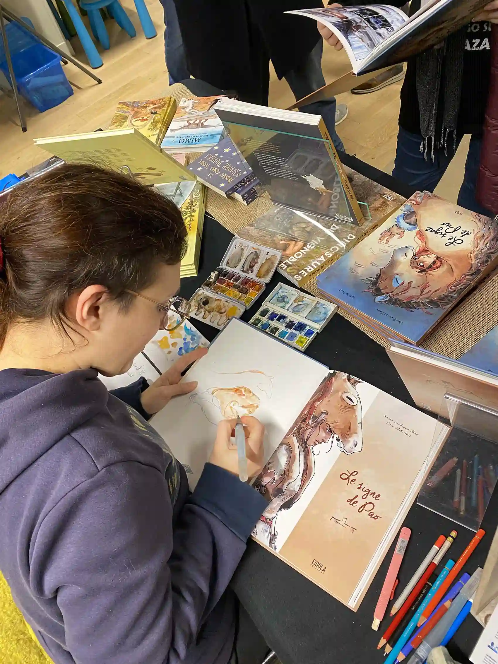 Dédicace- Le signe de Pao - Juliette Vaast - Grand OFF 2026 - Angoulême